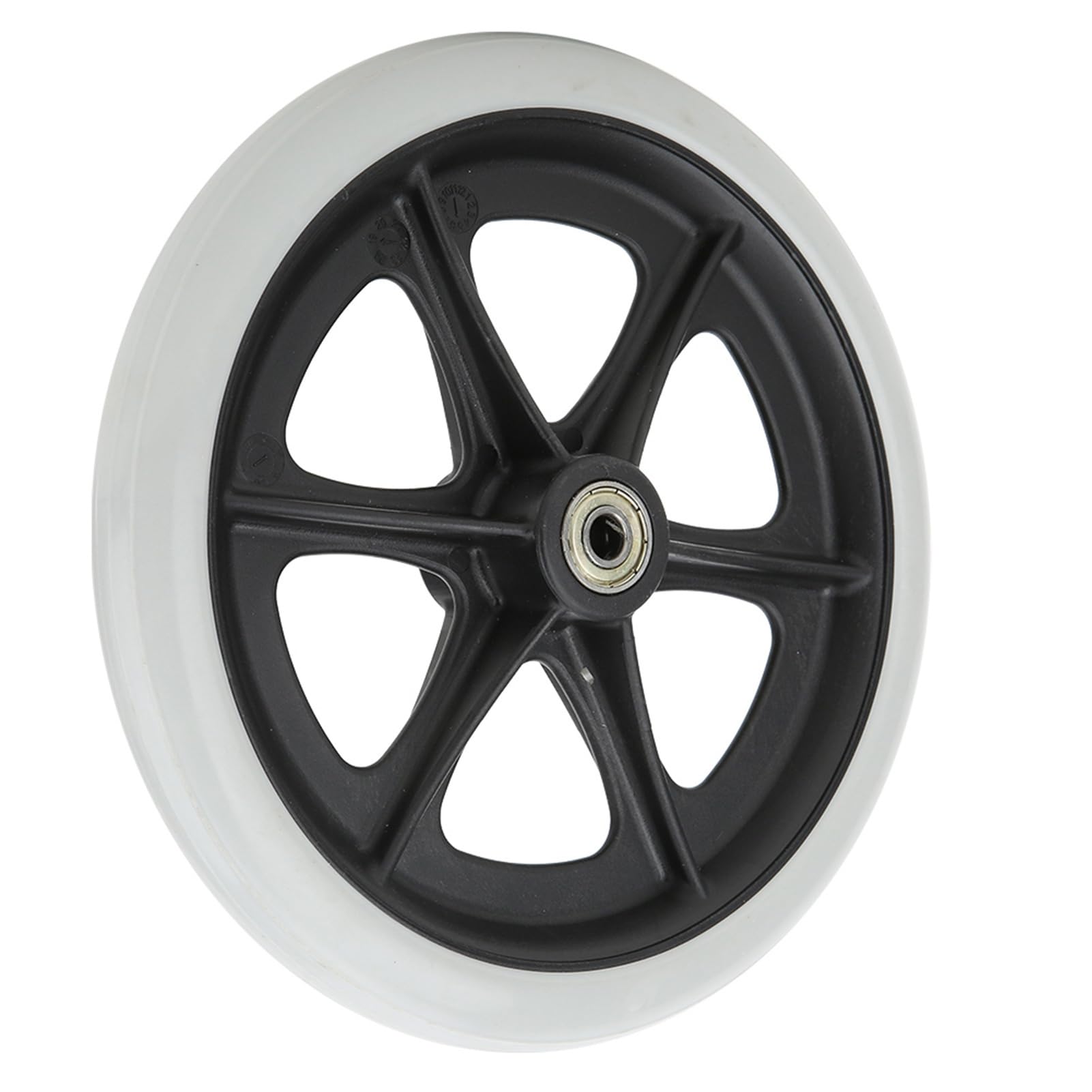 FTVOGUE Roue fauteuil roulant avant 8 pouces 200 mm gris