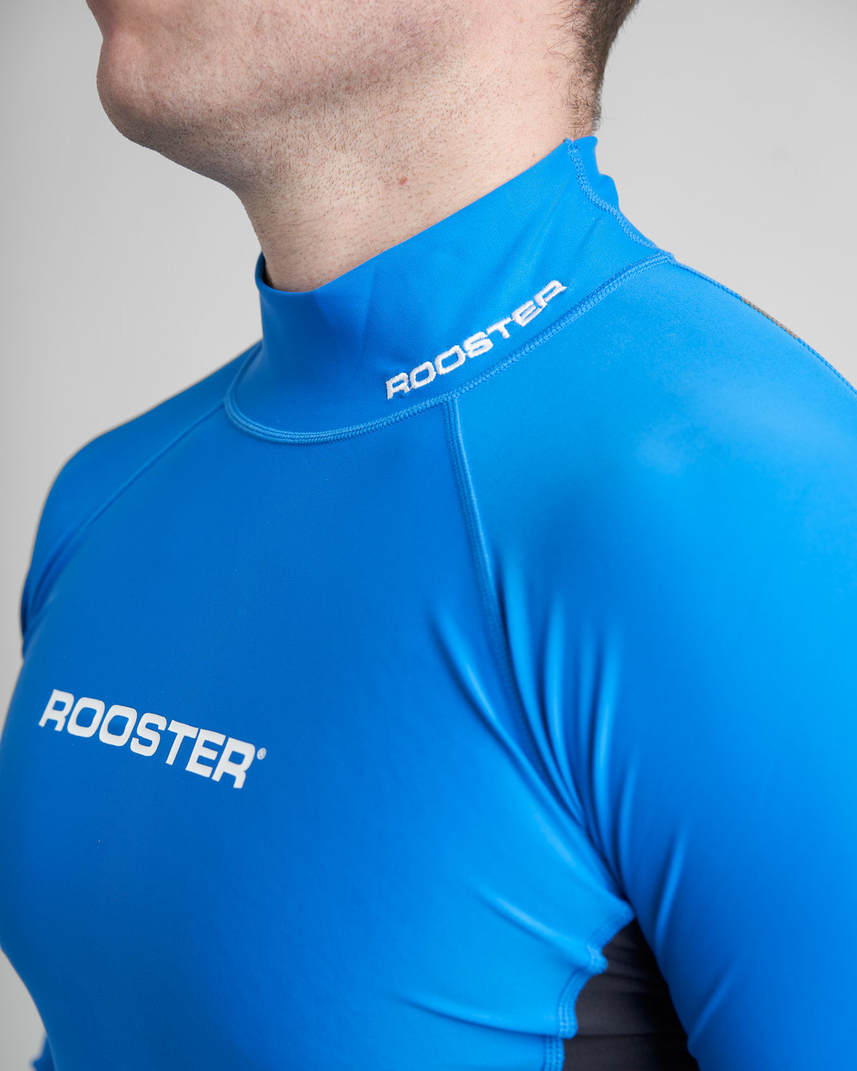 Rooster UV Rash Top lycra manches longues graphite