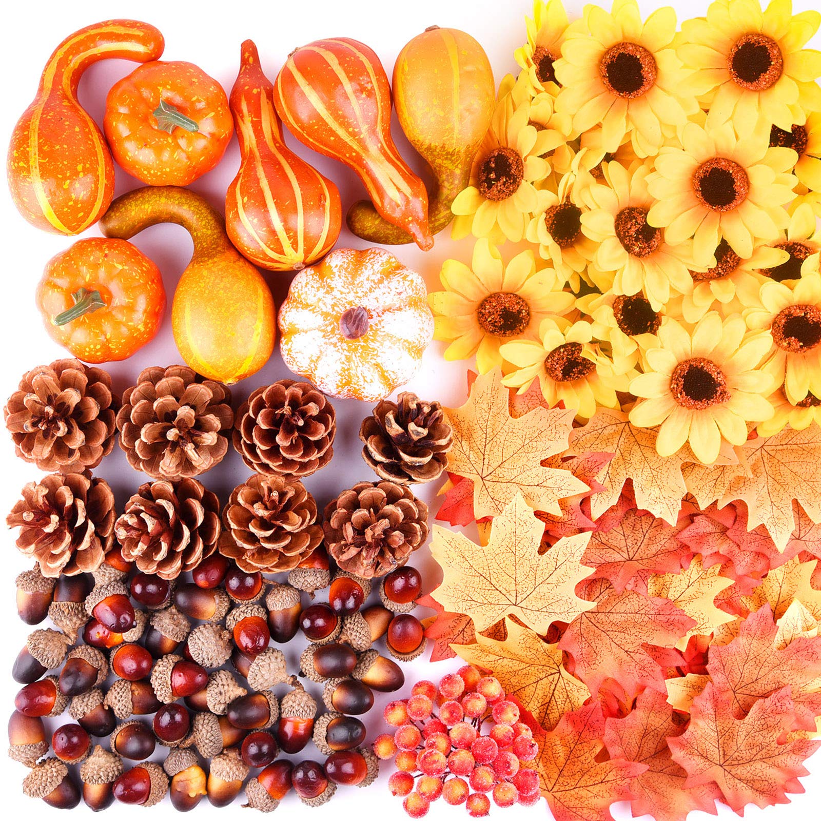 FEPITO Party Decorations déco automne 56 pièces