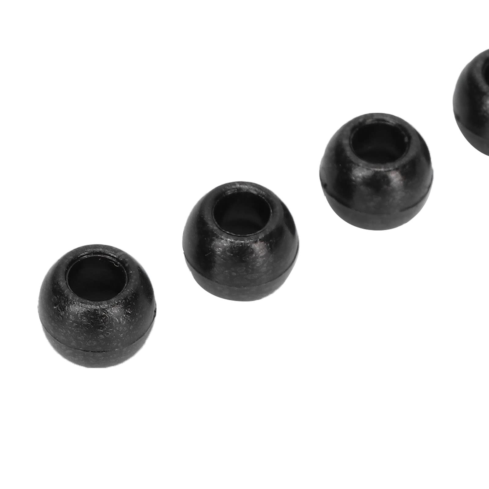 Tissting Perles Barbe Dreadlocks Plastique Noir 70 Pièces