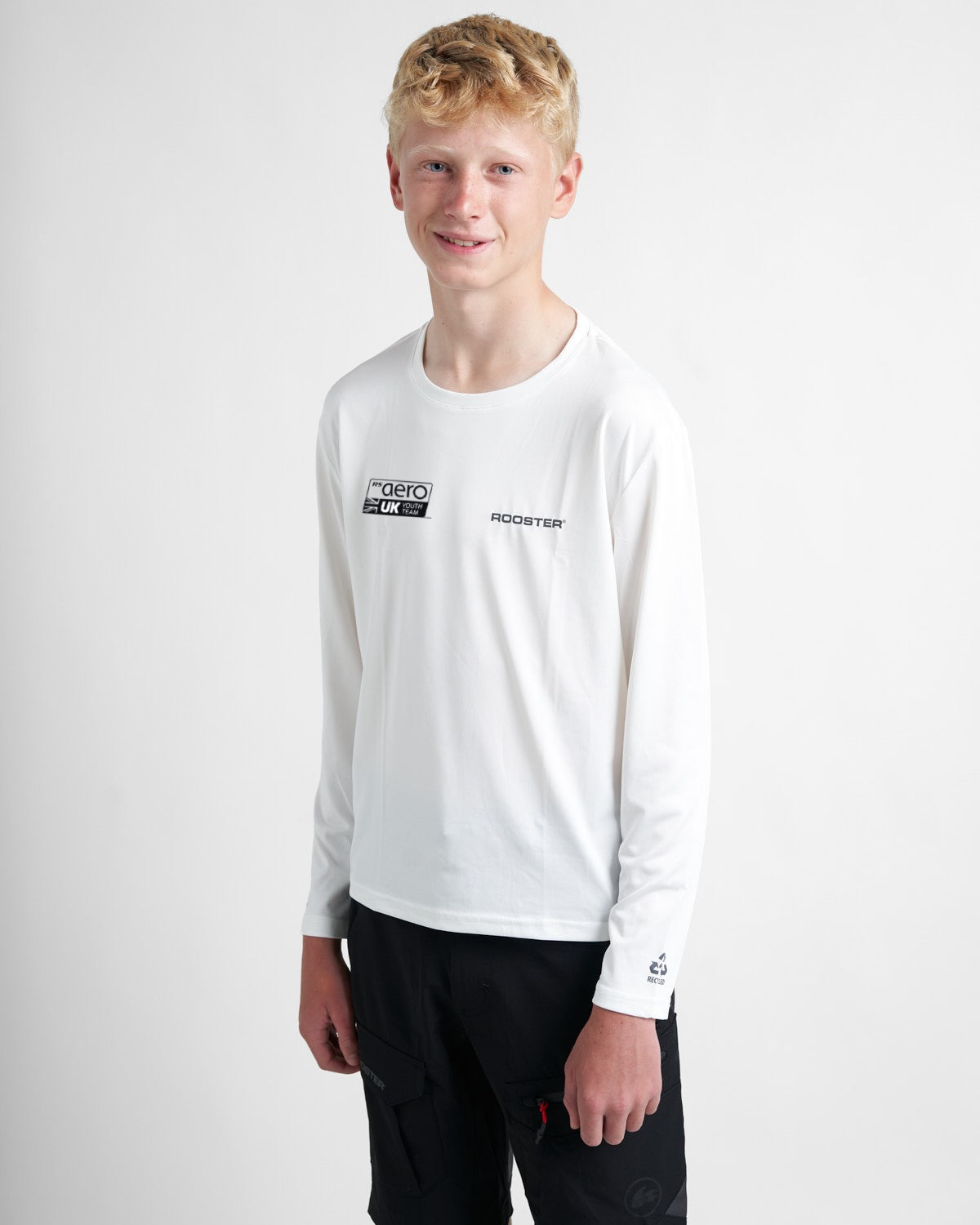 Rooster Tech Tops RS Aero Youth t-shirt UV bleu