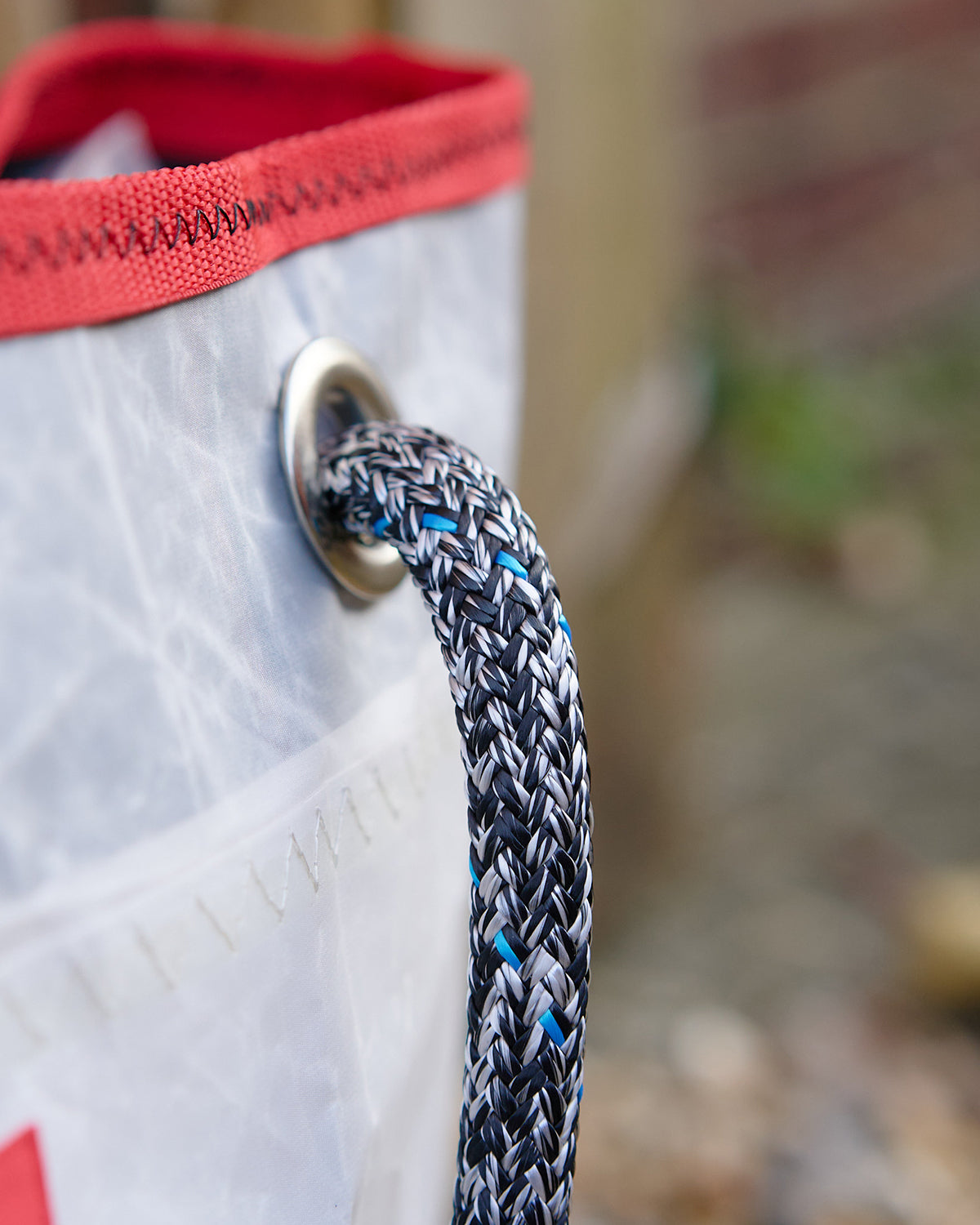Rooster Bags Sandy Point x Rooster sac plage voile recyclée grand zip