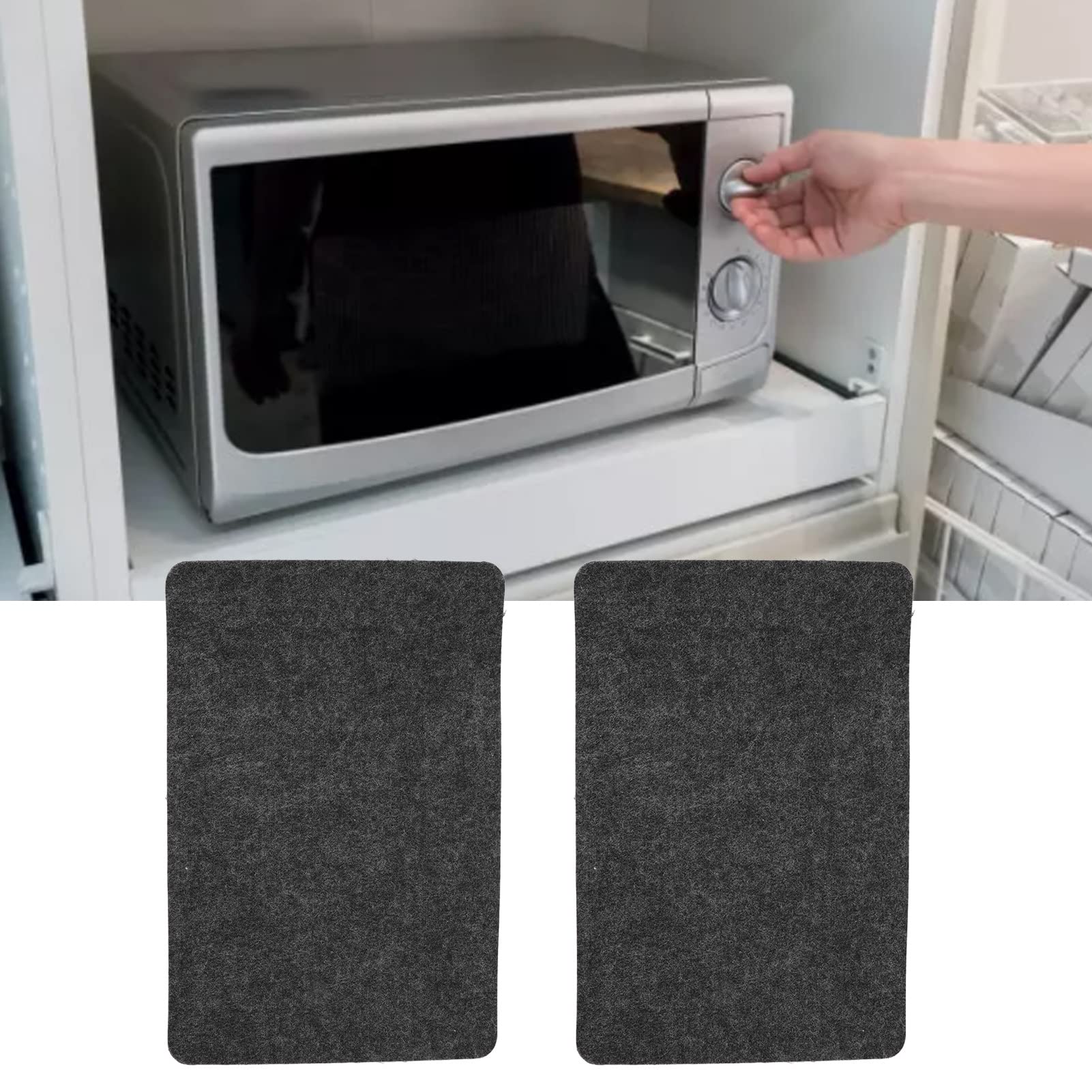 Tissting Kitchen Bathroom tapis chaleur feutre 45x30 cm lot 2
