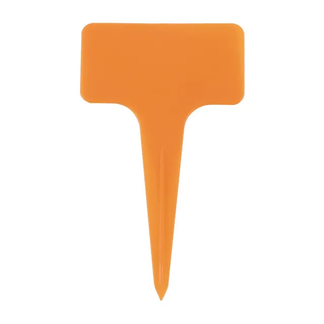 Tissting étiquettes plantes plastique T oranges lot 20