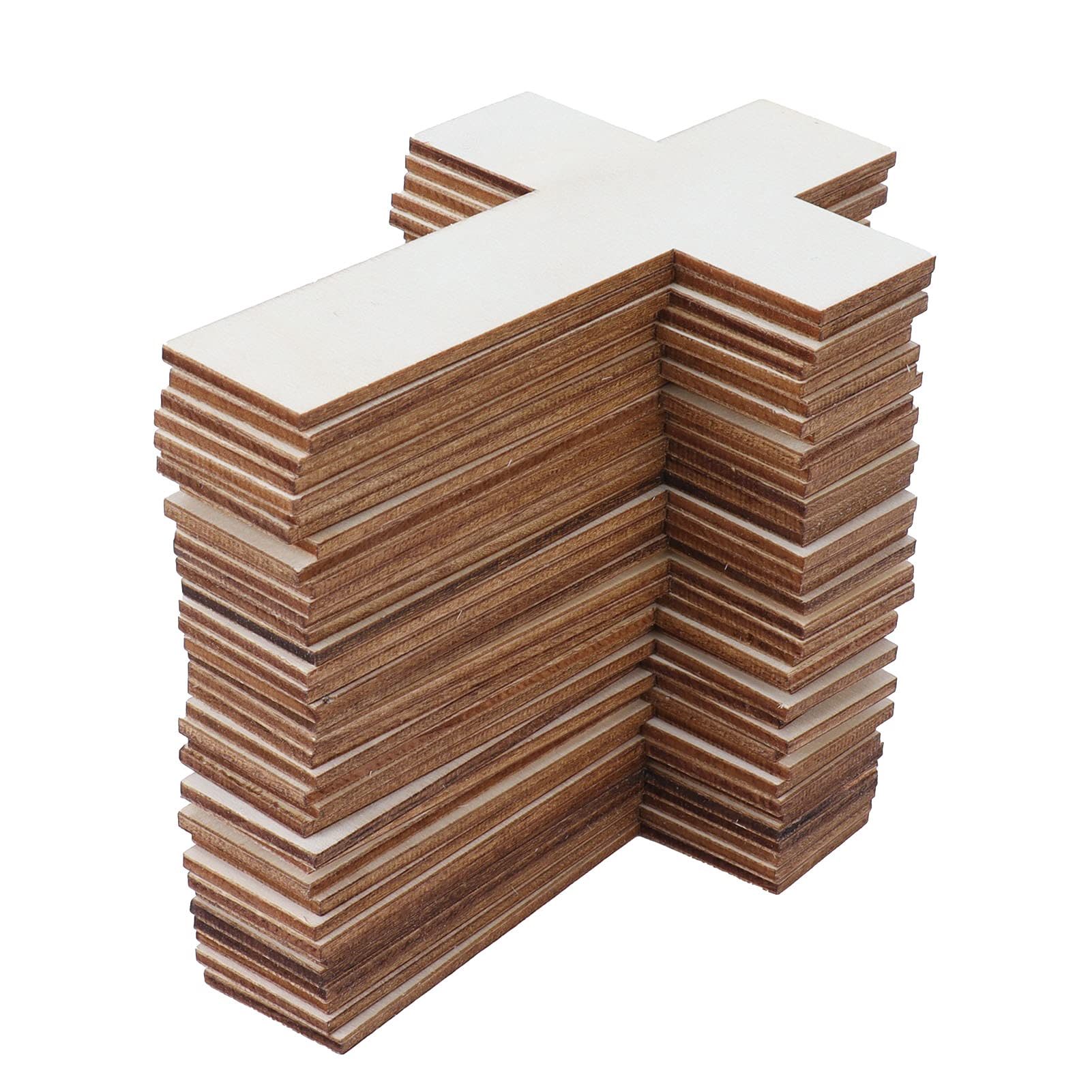 Tissting Home croix bois bricolage 11x7 cm lot 36