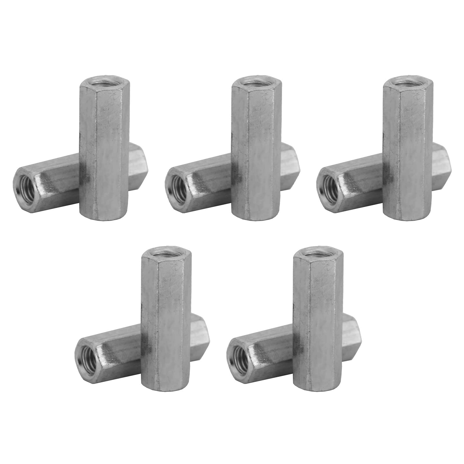 FTVOGUE Écrous Longs M6x30 Acier Hexagonal Lot 10