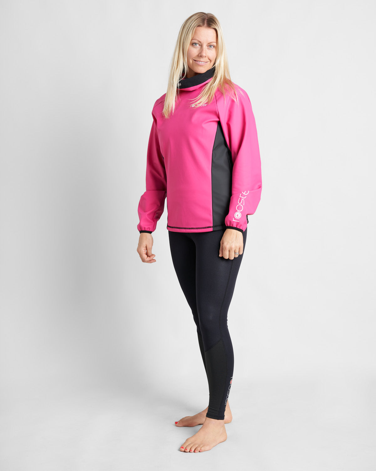 Rooster Aquafleece Classic haut voile femme rose