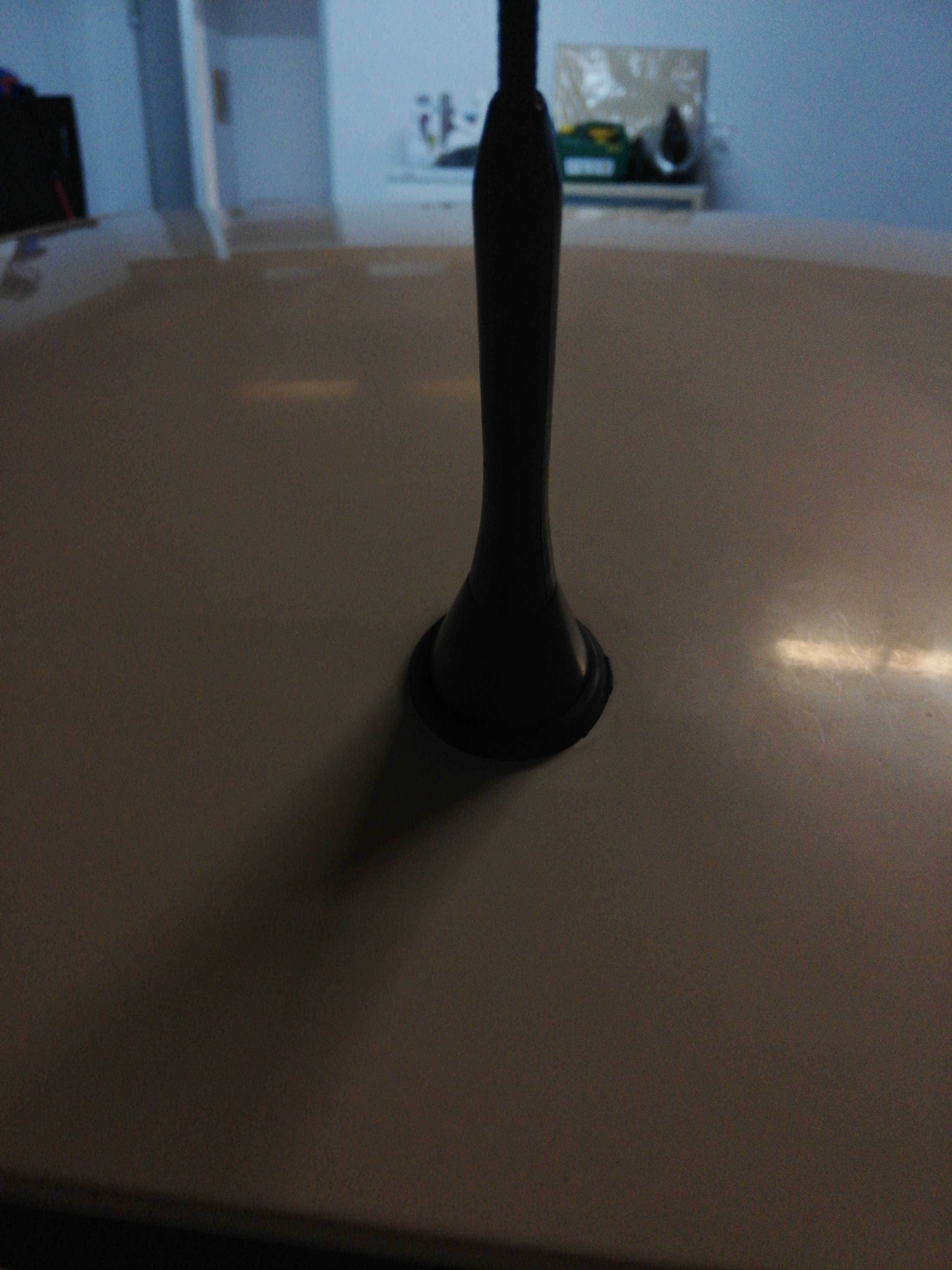 Ejoyous Joint caoutchouc base antenne toit voiture noir 6,2x4,3 cm