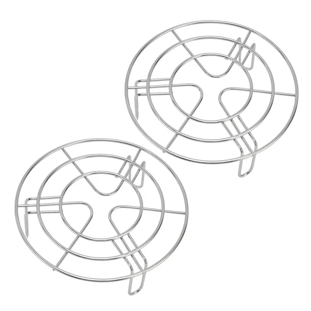 Tissting Grille Vapeur Inox Ronde 15,5 cm Lot de 2
