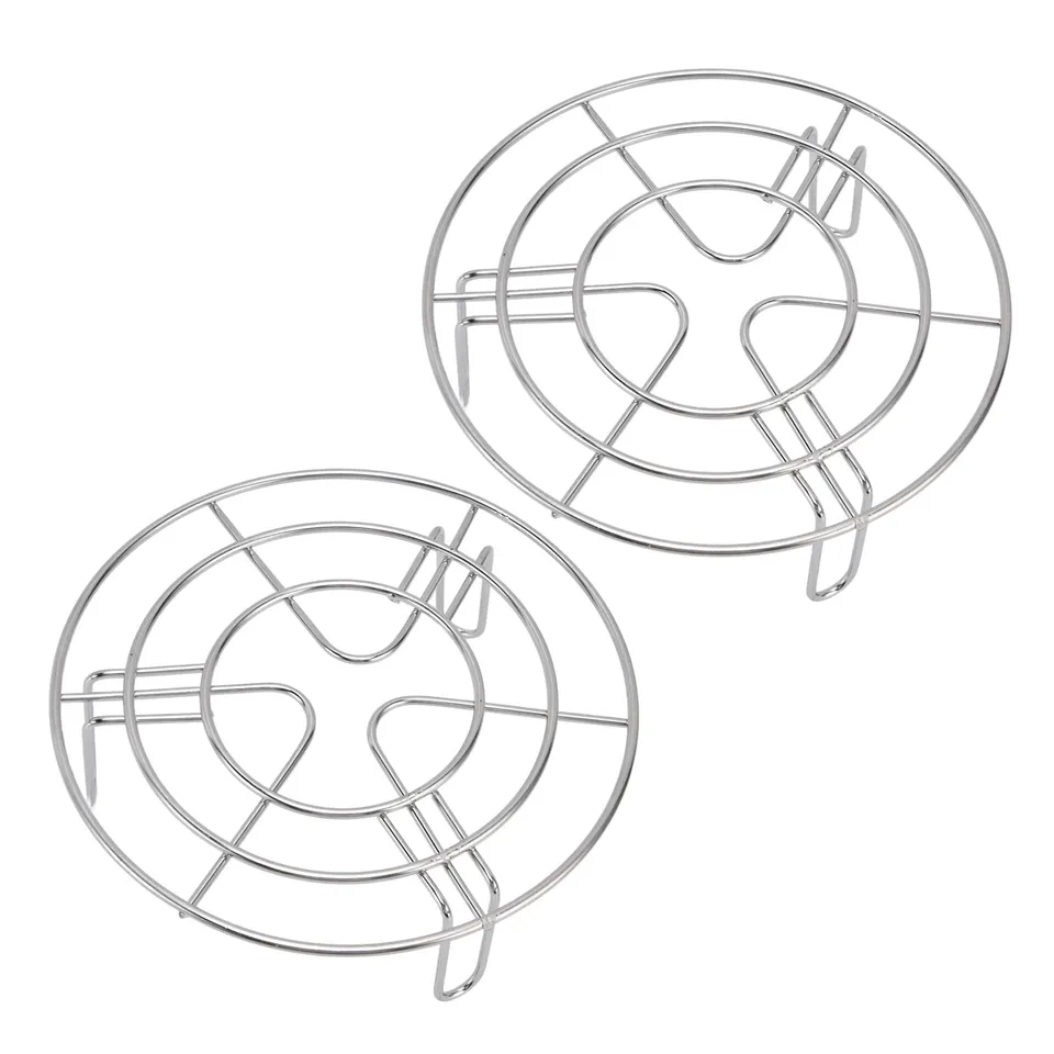 Tissting Grille Vapeur Inox Ronde 15,5 cm Lot de 2