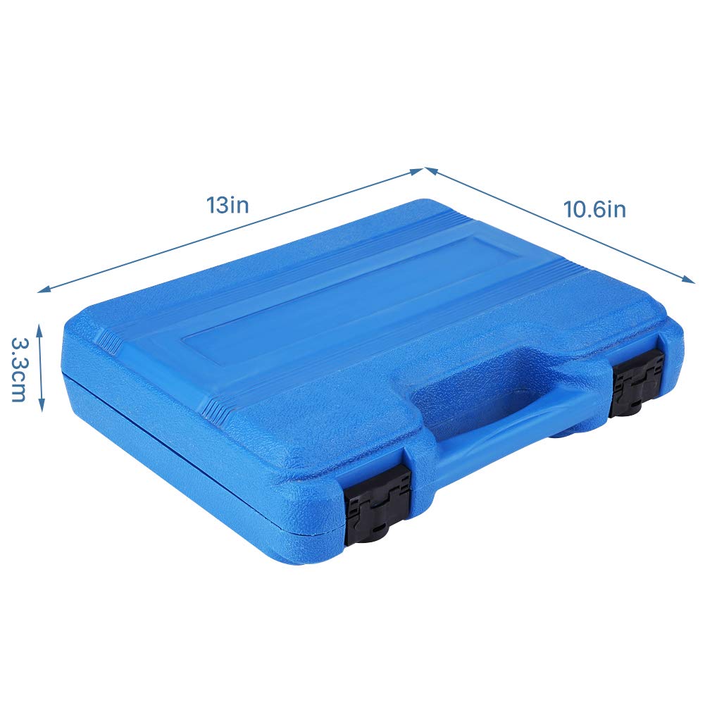 Ejoyous Jeu 16 Douilles à Choc 1/2" 10-32mm + coffret