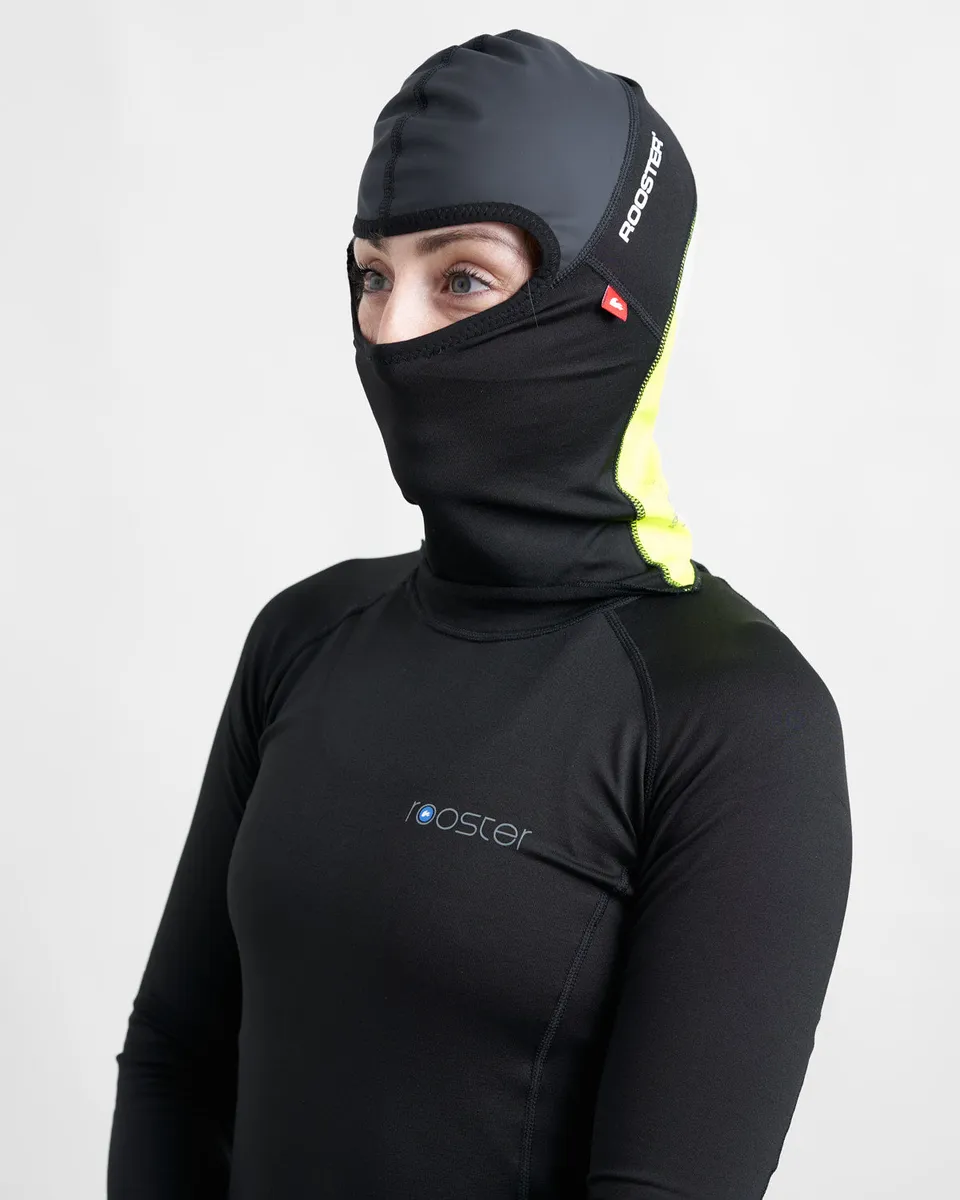 Rooster Aquafleece cagoule hiver jaune fluo taille unique