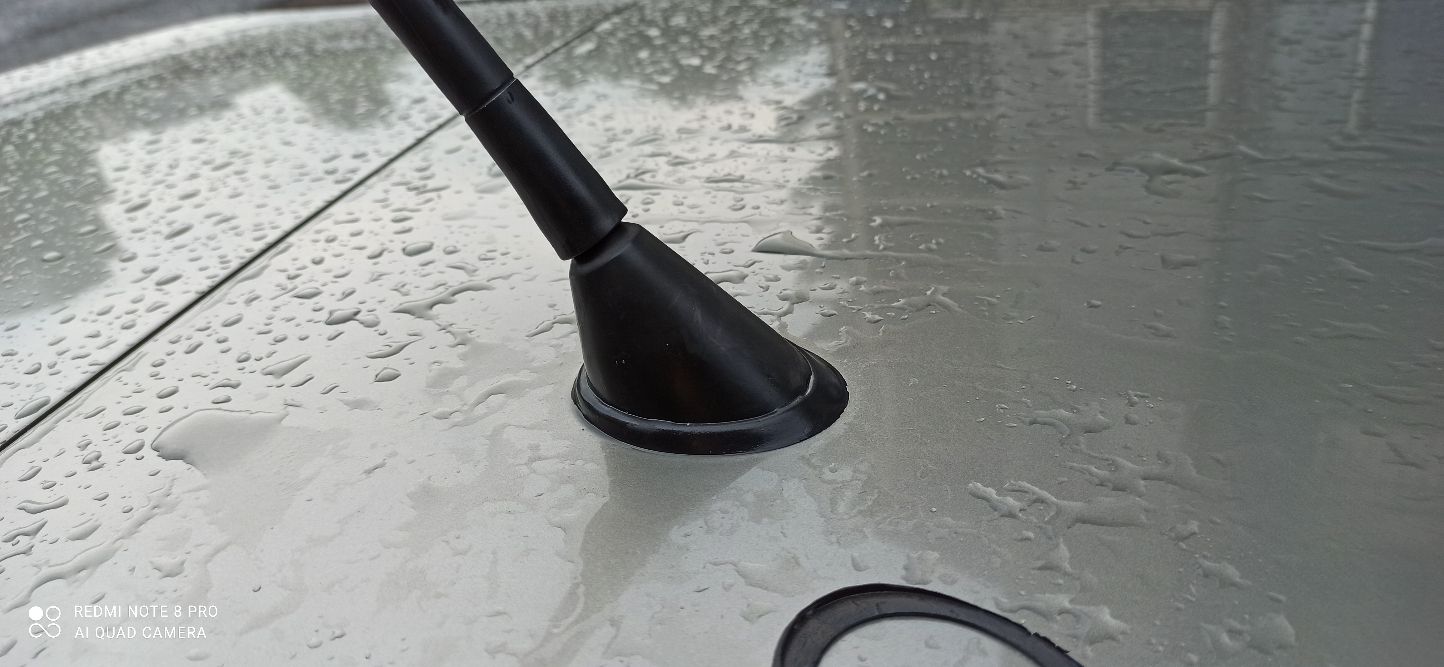 Ejoyous Joint caoutchouc base antenne toit voiture noir 6,2x4,3 cm