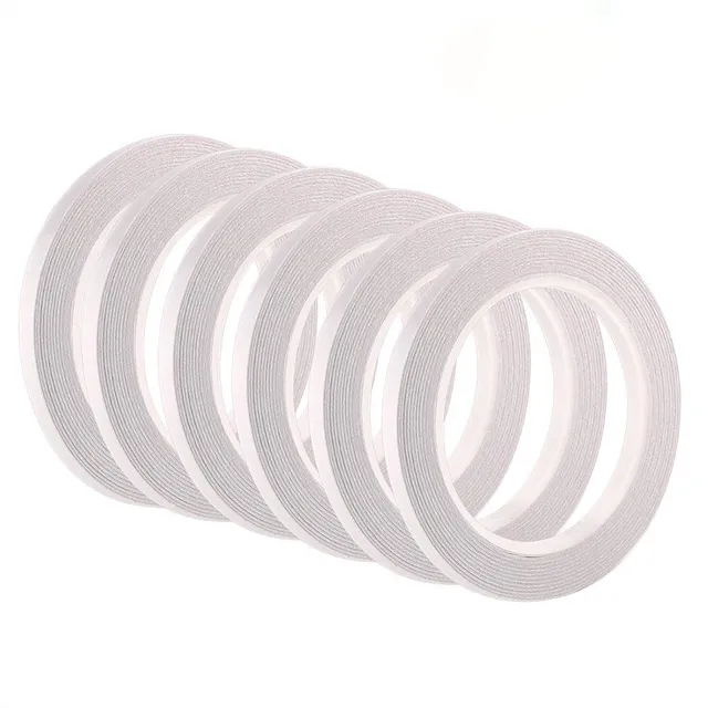 Fepito 6mmx25m Ruban Adhésif Double Face Lot de 6