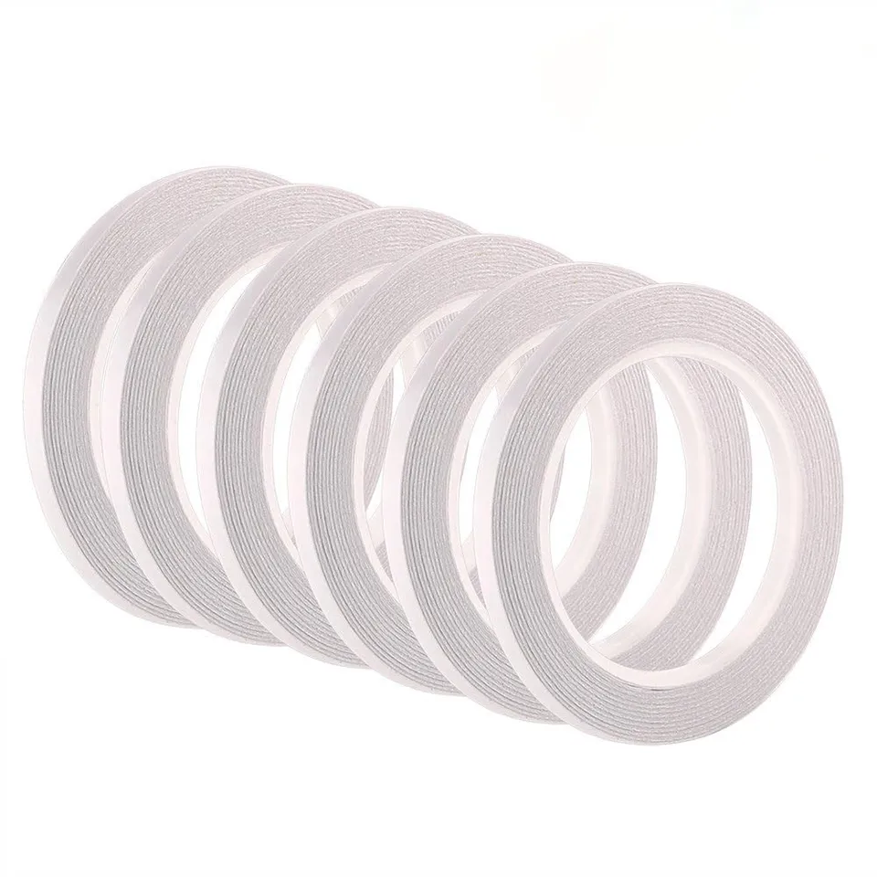 Fepito 6mmx25m Ruban Adhésif Double Face Lot de 6
