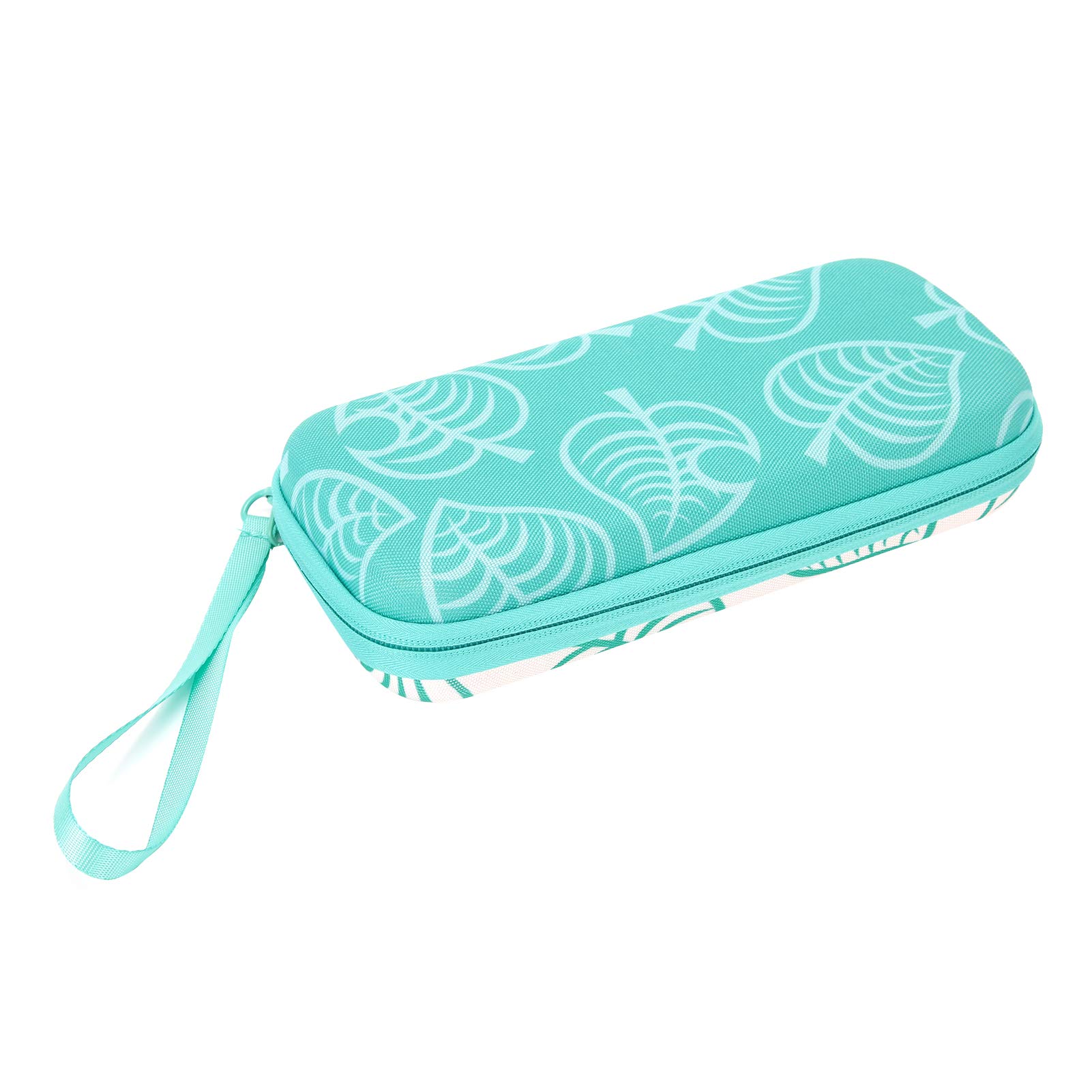 Ejoyous Étui Switch Coque EVA 8 Cartes Motif Feuilles