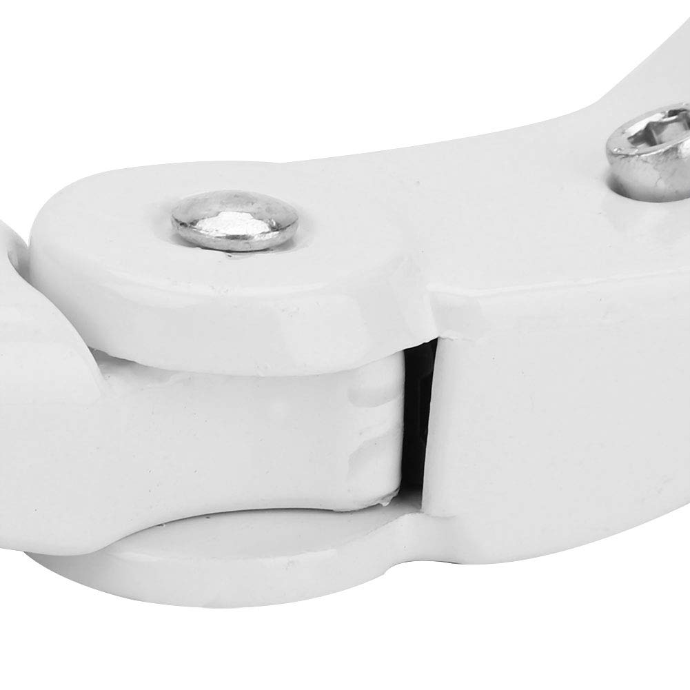 Tissting Béquille Vélo Alu béquille réglable 16-26 pouces blanc