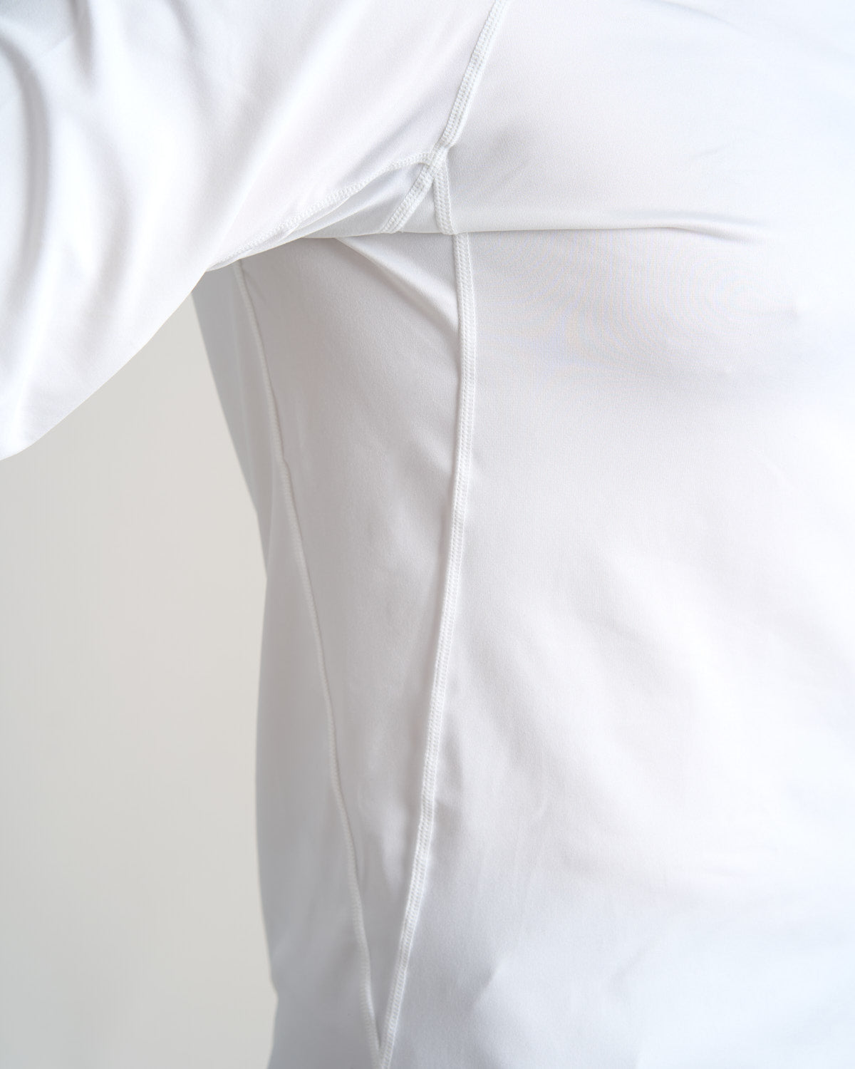 Rooster Tech Tops Long Sleeve Tech Tee t-shirt manches longues blanc UPF 50+
