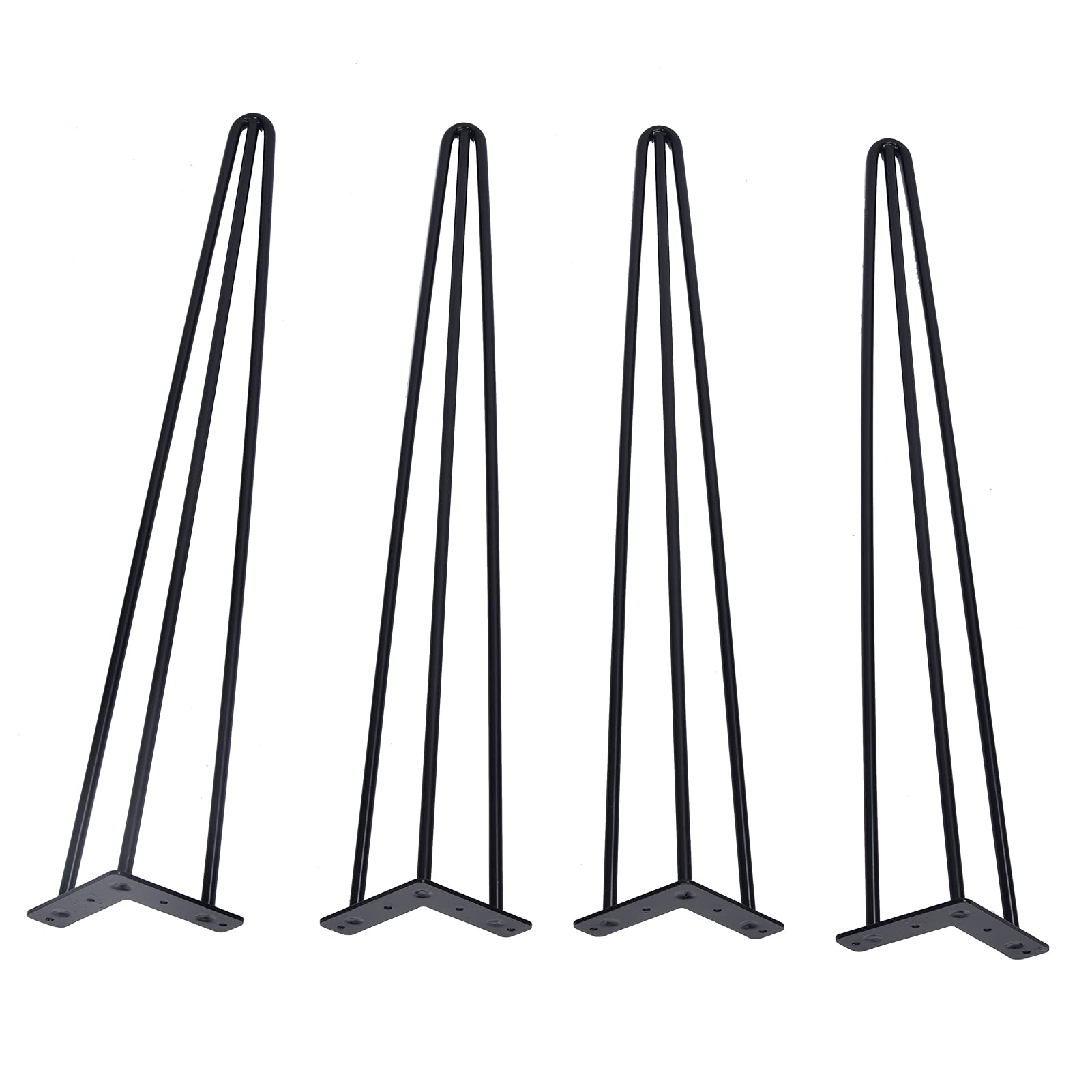 Ejoyous Home Improvement pieds table métal 71cm x4