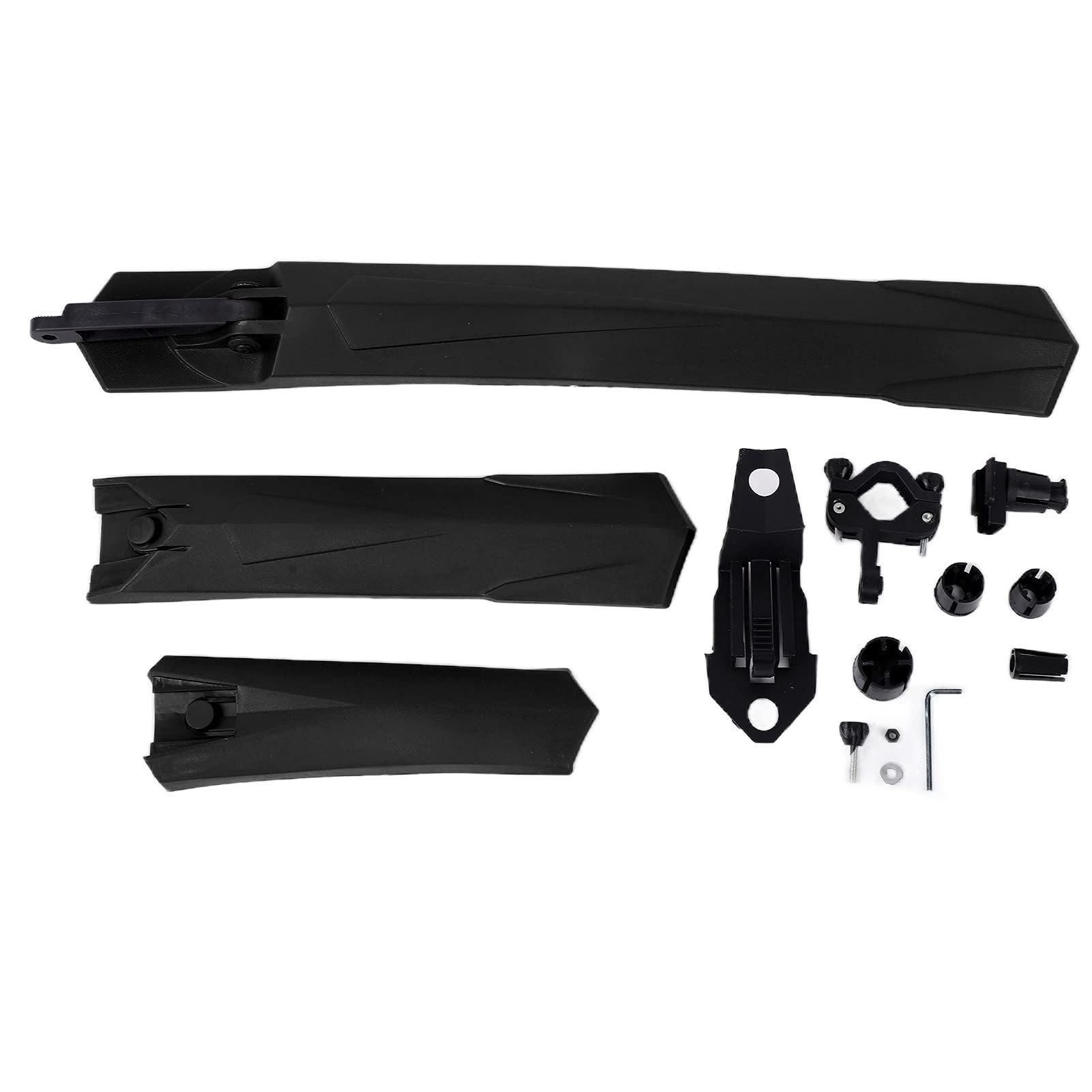 Tissting Garde-Boue Vélo Universel Lot 3 Noir VTT Route