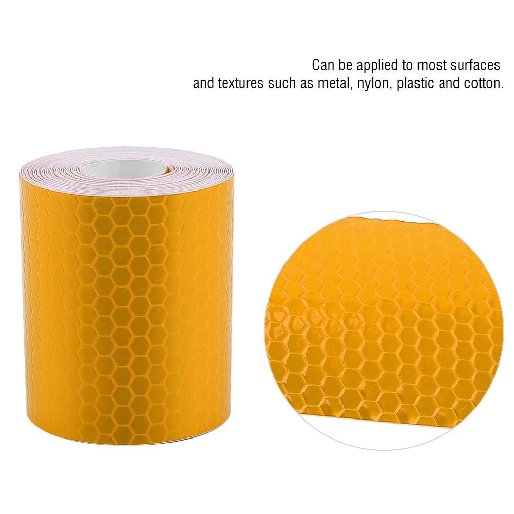 Tissting Ruban Réfléchissant Orange 5,1 cm x 3 m PVC